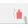 imageHomeTop Premium Classic Rubber Hot Water Bottle GreenRed
