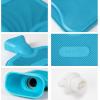 imageHomeTop Premium Classic Rubber Hot Water Bottle with Cute Unicorn Cover 2L MulticolorBlue