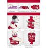 imageHomeTop Premium Classic Rubber Hot or Cold Water Bottle with Cute Stuffed Animal Cover 2 Liter GrayLavender Purple