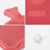 imageHomeTop Premium Classic Rubber Hot or Cold Water Bottle with Cute Stuffed Animal Cover 2 Liter GrayPink