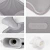 imageHomeTop Premium Classic Rubber Hot or Cold Water Bottle with Soft Fleece Cover 2 Liters Mint GreenPurpleGray