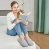imageHomeTop Womens Comfy Loafer Slippers Lightweight Memory Foam Nonslip Indoor House ShoesLight Gray