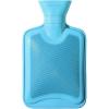 imageHomeTop Premium Classic Rubber Hot Water Bottle 1L Eggshell CreamVivid Sky Blue