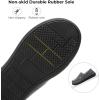 imageHomeTop Mens Classic Moccasin Slippers Comfy Memory Foam Indoor House ShoesDark Gray