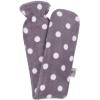 imageHomeTop Premium 225 Liters Rubber Hot Water Bottle wSoft Gray Polka Dot Fleece Cover Light GrayLight Gray
