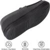 imageHomeTop Mens Comfort Memory Foam Moccasin Slippers Breathable Cotton Knit Terry Cloth House Shoes for Indoor OutdoorGrey