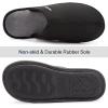 imageHomeTop Mens Comfy Knitted Memory Foam Slip On Scuff Slipper with AntiSkid Rubber Sole