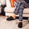 imageHomeTop Mens Comfy Knitted Memory Foam Slip On Scuff Slipper with AntiSkid Rubber Sole