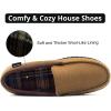 imageMens Comfy Micro Wool Moccasin Slippers House Shoes IndoorOutdoor