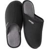 imageHomeTop Mens Comfy Knitted Memory Foam Slip On Scuff Slipper with AntiSkid Rubber Sole
