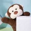 imageHomeTop Premium Adorable Rubber Hot or Cold Water Bottle with Cute Stuffed Panda Cover 2 Liters Cute PandaBlueMonkey