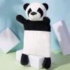 imageHomeTop Premium Adorable Rubber Hot or Cold Water Bottle with Cute Stuffed Panda Cover 2 Liters Cute PandaBluePanda