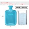 imageHomeTop Premium Adorable Rubber Hot or Cold Water Bottle with Cute Stuffed Panda Cover 2 Liters Cute PandaBluePanda
