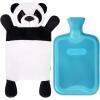 imageHomeTop Premium Adorable Rubber Hot or Cold Water Bottle with Cute Stuffed Panda Cover 2 Liters Cute PandaBluePanda