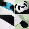 imageHomeTop Premium Adorable Rubber Hot or Cold Water Bottle with Cute Stuffed Panda Cover 2 Liters Cute PandaBluePanda