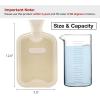 imageHomeTop Premium Adorable Rubber Hot or Cold Water Bottle with Cute Stuffed Panda Cover 2 Liters Cute PandaCream WhiteMonkey