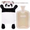 imageHomeTop Premium Adorable Rubber Hot or Cold Water Bottle with Cute Stuffed Panda Cover 2 Liters Cute PandaCream WhitePanda
