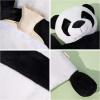 imageHomeTop Premium Adorable Rubber Hot or Cold Water Bottle with Cute Stuffed Panda Cover 2 Liters Cute PandaCream WhitePanda