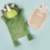 imageHomeTop Premium Adorable Rubber Hot or Cold Water Bottle with Cute Stuffed Panda Cover 2 Liters Cute PandaCream WhiteTriceratops