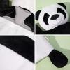 imageHomeTop Premium Adorable Rubber Hot or Cold Water Bottle with Cute Stuffed Panda Cover 2 Liters Cute PandaGrayPanda