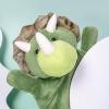 imageHomeTop Premium Adorable Rubber Hot or Cold Water Bottle with Cute Stuffed Panda Cover 2 Liters Cute PandaGrayTriceratops