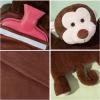 imageHomeTop Premium Adorable Rubber Hot or Cold Water Bottle with Cute Stuffed Panda Cover 2 Liters Cute PandaRedMonkey