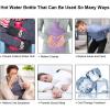 imageHomeTop Premium Classic Rubber Hot Water Bottle with Cute Unicorn Cover 2L PinkMauve