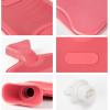 imageHomeTop Premium Classic Rubber Hot Water Bottle with Cute Unicorn Cover 2L PinkMulticolor