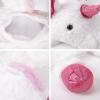 imageHomeTop Premium Classic Rubber Hot Water Bottle with Cute Unicorn Cover 2L PinkWhite