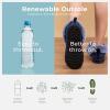 imageHomeTop Womens Cable Knit Slippers Breathable Warm Comfy Nonslip Indoor Outdoor House Shoes with Fuzzy CollarNavy Blue