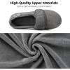 imageHomeTop Womens Comfy Memory Foam House Shoe Slippers with Customized Adjustable Hook and Loop