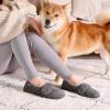 imageHomeTop Womens Comfy Memory Foam House Shoe Slippers with Customized Adjustable Hook and Loop