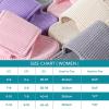 imageHomeTop Womens Corduroy Open Toe Slippers with Adjustable Closure Memory FoamLight Gray