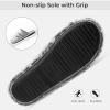 imageHomeTop Womens Luxury Diamond Velvet Memory Foam Scuff Slipper with Lightweight Rubber SoleSliver Gray