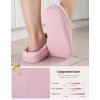 image:imageHomeTop Womens Knit Memory Foam Slippers Warm Soft House Shoes with Antislip SoleElegant Blush