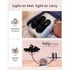 image:imageHomeTop Womens Flannel Open Toe Slippers Soft Memory Foam House Shoes for IndoorMidnight Black