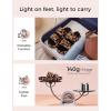 image:imageHomeTop Womens Flannel Open Toe Slippers Soft Memory Foam House Shoes for IndoorSavanna Leopard