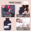 image:imageHomeTop Large 2 Liter Soft Knit Elegant Polar Bear Hot Water Bottle Cover  ONLY Cover