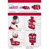 image:imageLarge 2 Liter Soft Cute Hot Water Bottle Knit Cover  ONLY Cover 2 L Snowflake