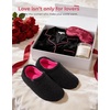 image:imageHomeTop Womens Fuzzy Curly Fur Fleece Lining Memory Foam Loafer SlippersAstral Rose