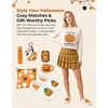 image:imageHomeTop Womens Fuzzy Curly Fur Fleece Lining Memory Foam Loafer SlippersPumpkin Haze