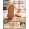 image:imageHomeTop Womens Slipon Slippers Fuzzy House Indoor Outdoor Warm Soft ClogAuburn