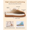 image:imageHomeTop Womens Slipon Slippers Fuzzy House Indoor Outdoor Warm Soft ClogAuburn