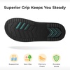image:imageHomeTop Womens Slipon Slippers Fuzzy House Indoor Outdoor Warm Soft ClogBlack