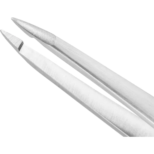 ZWILLING Beauty TWINOX Slant Tip Tweezers, Slanted Tip for Precise Hair Plucking, Durable Stainless-Steel Tweezers, Premium Facial Care, Gold Edition