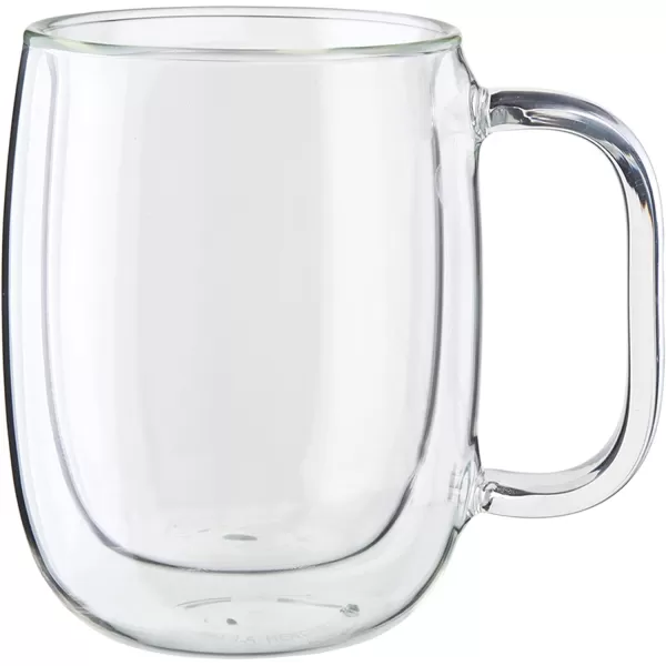 ZWILLING J.A. Henckels Coffee Mug 2 Piece, Clear