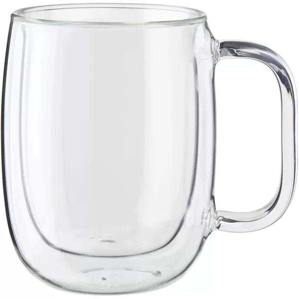ZWILLING J.A. Henckels Coffee Mug 2 Piece, Clear