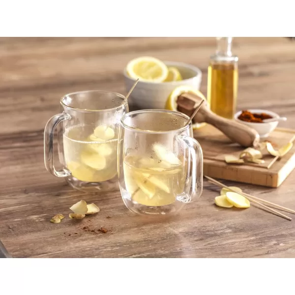 ZWILLING J.A. Henckels Coffee Mug 2 Piece, Clear