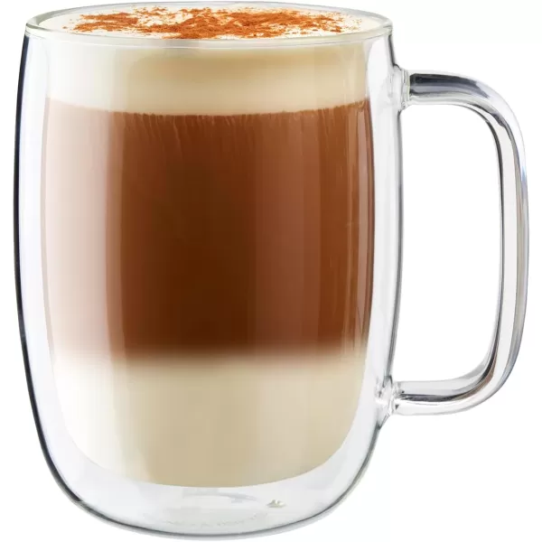 ZWILLING J.A. Henckels Coffee Mug 2 Piece, Clear