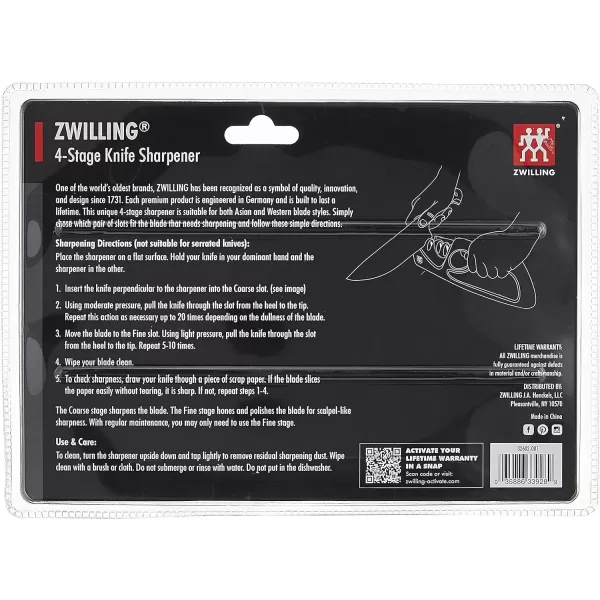 ZWILLING Professional S 2-Piece Razor-Sharp German Chef's Knife Set, Made in Company-Owned German Factory with Special Formula Steel perfected for almost 300 Years, Dishwasher Safe